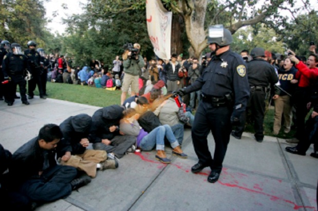 Notorious Pepper Spray Officer wins lawsuit for thousands of dollars…justice feels the burn